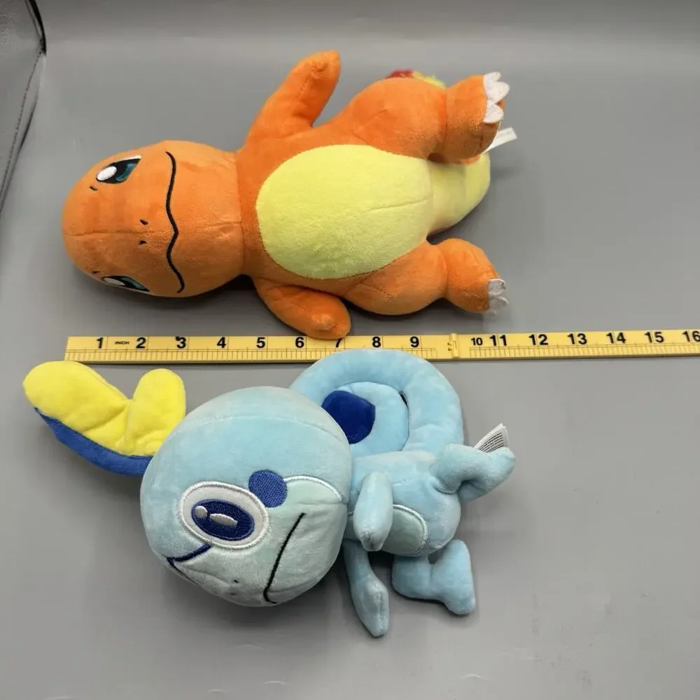 Pokemon Plush Lot Of 2 Sobble Charmander